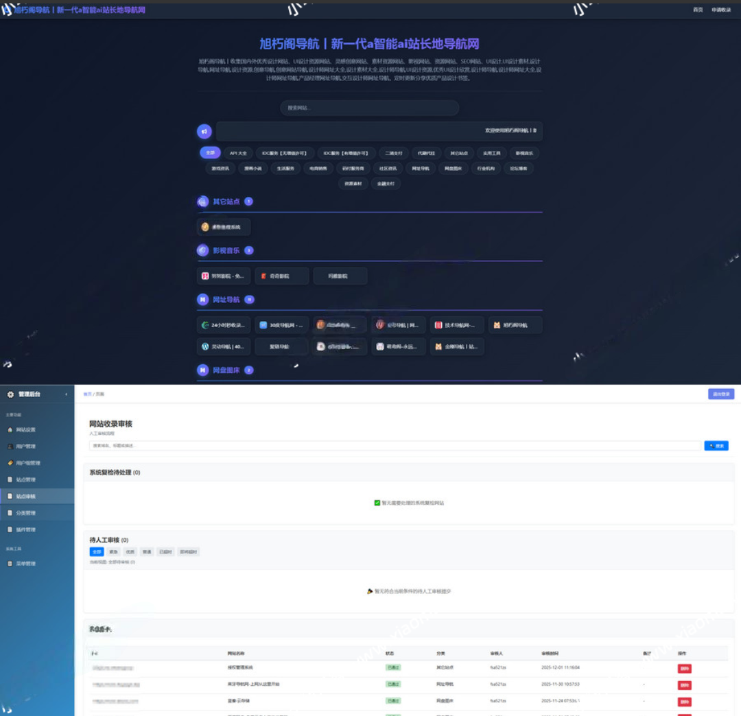 一款开源版AI导航源码v1.0.0-航源社区-唯美社区论坛源码网站源码论坛程序论坛圈子开源